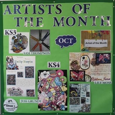 Artists of the month - Oct 2019